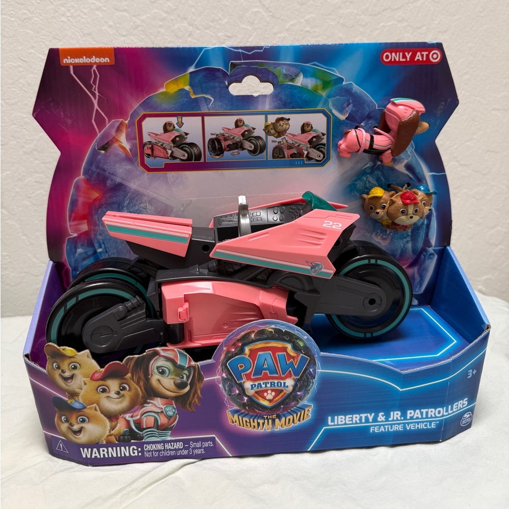 Paw Patrol Mighty Movie Liberty vehicle toy - New in box
